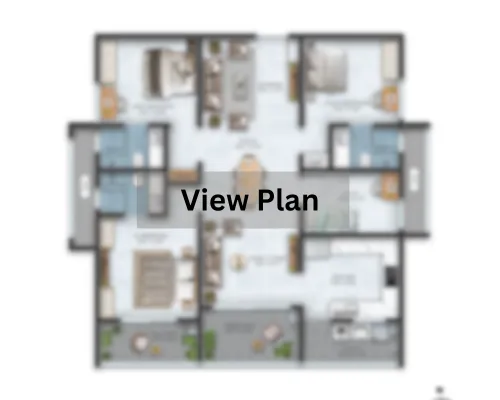 1 BHK Unit Layout - Shriram The One Project
